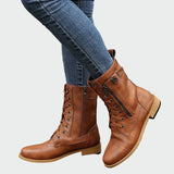 Serena - Orthopedic Leather Boots
