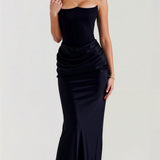 Ellie - Long dress with bodice