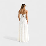 Anaïs - Maxi dress in floral lace