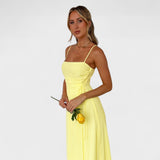 Amélie - Yellow Maxi Dress