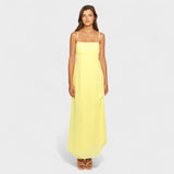 Amélie - Yellow Maxi Dress