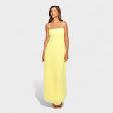 Amélie - Yellow Maxi Dress