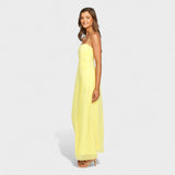 Amélie - Yellow Maxi Dress
