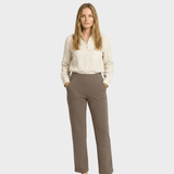 Calista | Women's brown loose pants