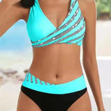 Zoé - Printed Bikini in Warm Tones