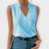 Corinne - Sophisticated V-neck Top