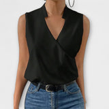 Corinne - Sophisticated V-neck Top