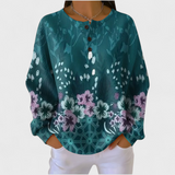 Roos | Sweatshirt with Floral Print