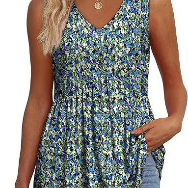 OLIVIA - Effortless Flowy Sleeveless Tank Top