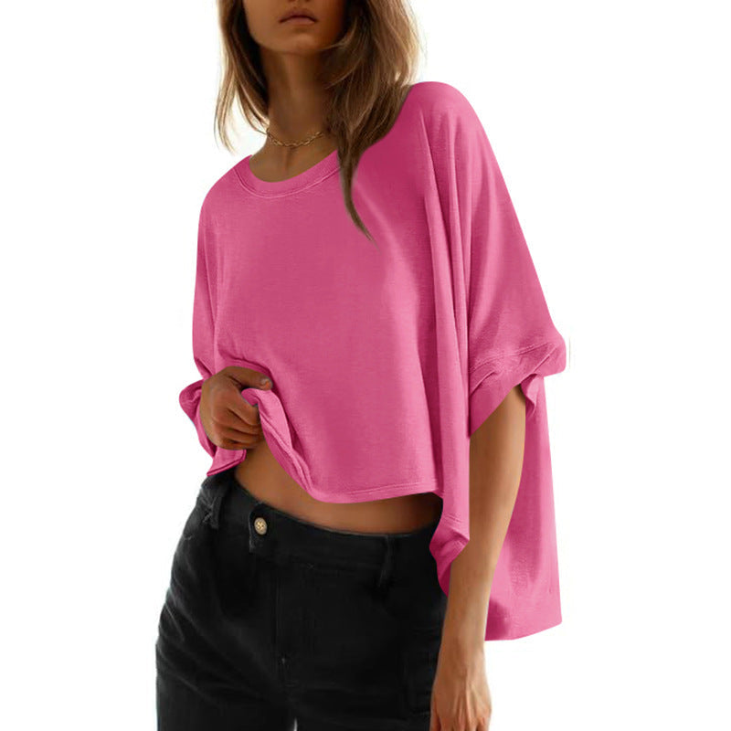 MÉLISSA - Women Classic Oversized Loose-Fit Tee