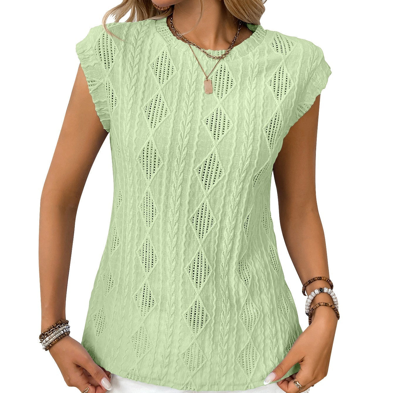 RUBY - Women Lightweight Knit Chic Tee