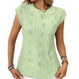 RUBY - Women Lightweight Knit Chic Tee