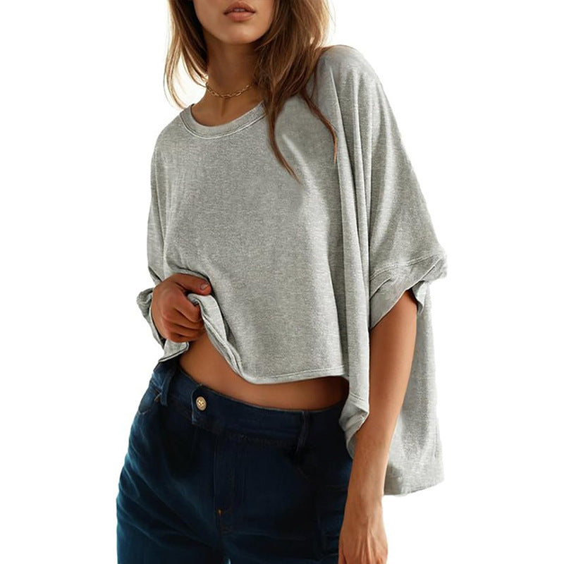 MÉLISSA - Women Classic Oversized Loose-Fit Tee