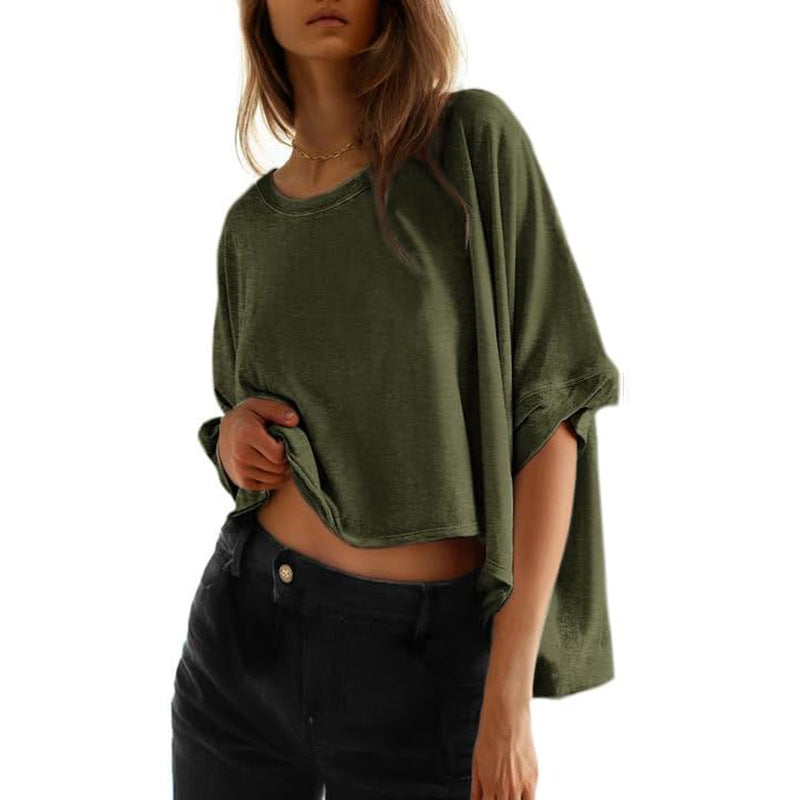 MÉLISSA - Women Classic Oversized Loose-Fit Tee