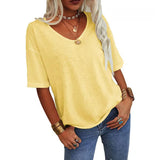 VIVIANE - Loose Lightweight Minimalist T-Shirt