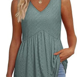 OLIVIA - Effortless Flowy Sleeveless Tank Top