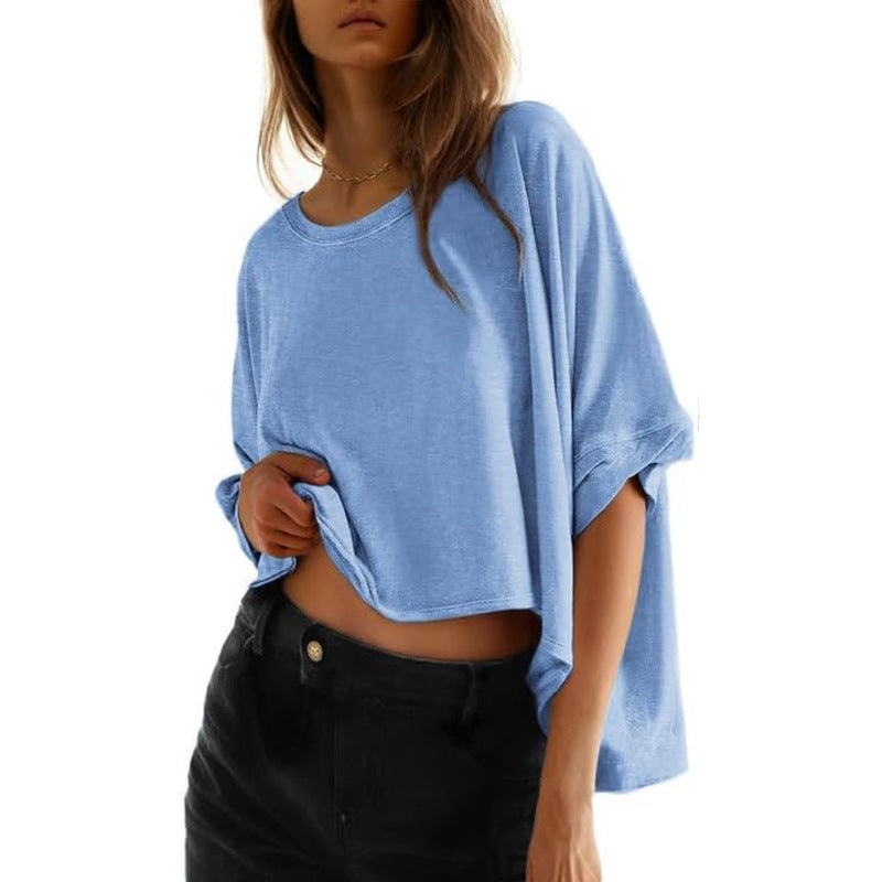 MÉLISSA - Women Classic Oversized Loose-Fit Tee