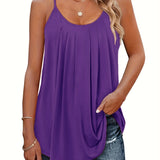 DOMINIQUE - Women Lightweight Spaghetti Strap Fit Summer Top
