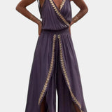 Ainsley - Dress Mono with Golden Details