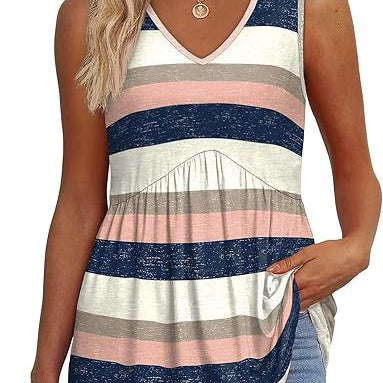 OLIVIA - Effortless Flowy Sleeveless Tank Top