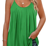 DOMINIQUE - Women Lightweight Spaghetti Strap Fit Summer Top