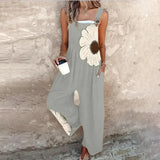Comfortable printed overall