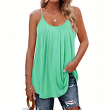 DOMINIQUE - Women Lightweight Spaghetti Strap Fit Summer Top