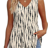 OLIVIA - Effortless Flowy Sleeveless Tank Top