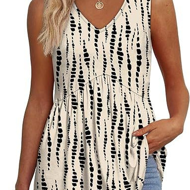 OLIVIA - Effortless Flowy Sleeveless Tank Top