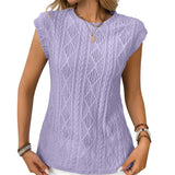 RUBY - Women Lightweight Knit Chic Tee