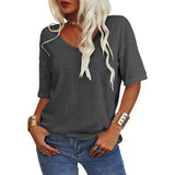 VIVIANE - Loose Lightweight Minimalist T-Shirt