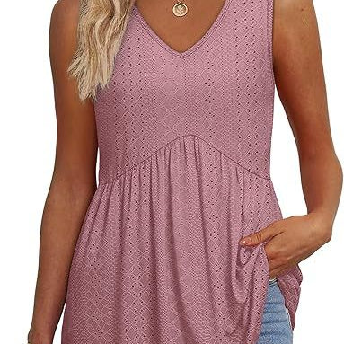 OLIVIA - Effortless Flowy Sleeveless Tank Top