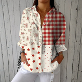 Audrey - Shirt with Country Print