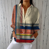 Corinne - Shirt with Artistic Motif