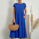 Céleste - Midi Dress with Pockets