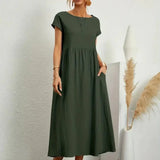 Céleste - Midi Dress with Pockets