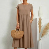 Céleste - Midi Dress with Pockets