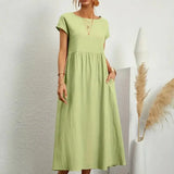 Céleste - Midi Dress with Pockets