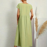 Céleste - Midi Dress with Pockets
