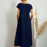 Céleste - Midi Dress with Pockets