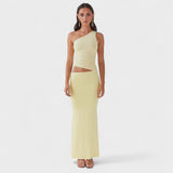 Zara - Asymmetrical Maxi Dress