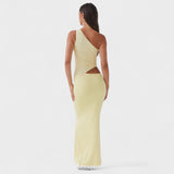 Zara - Asymmetrical Maxi Dress