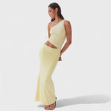Zara - Asymmetrical Maxi Dress