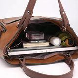 Pauline - Iconic Retro PU Leather Crossbody Handbag