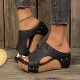 Sarah - Lumi Stud Wedges