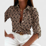 Viviane - Elegant Long Sleeve Blouse