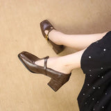 Natalia French Mary Janes