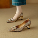 Faith Glitter Pumps