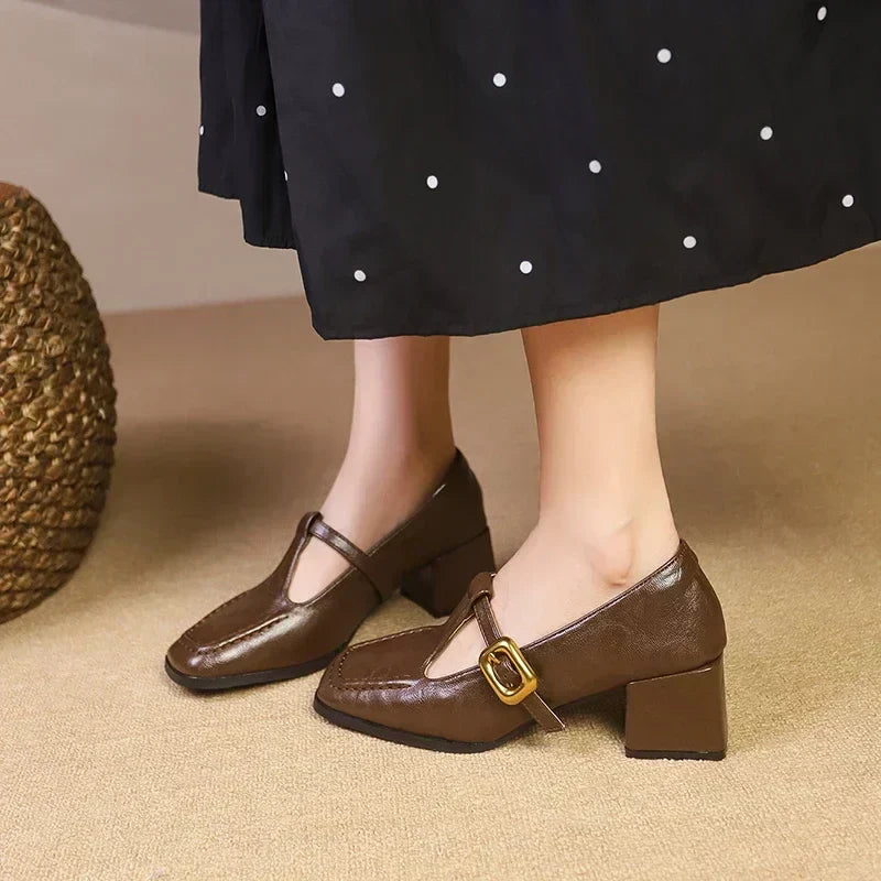 Natalia French Mary Janes