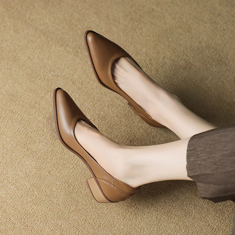 Sarah Mid Heeled Shoes